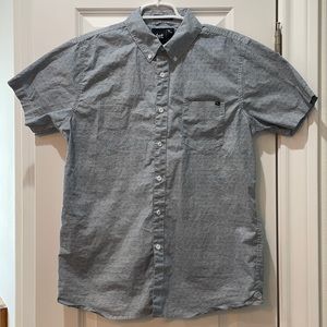 Light blue/gray dress shirt. SizeMedium